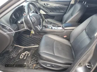 2017 Infiniti Q50 2.0t Sport with VIN JN1CV7AR8HM681049, listed as a Copart auction lot 78521374 with 177,766 mi miles and Non Repairable. Bid and sale history available at carsss.com. Image 7.