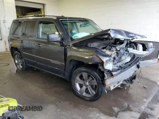 2014 Jeep Patriot Latitude with VIN 1C4NJPFA1ED887412, listed as a Copart auction lot 44214345 with 78,374 mi miles and Salvage Title. Bid and sale history available at carsss.com. Image 4.