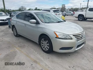 2014 Nissan Sentra S with VIN 3N1AB7AP5EY312737, listed as a IAAI auction lot 41655475 with 165,905 mi miles and . Bid and sale history available at DreamBid. Image 1.