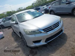 2014 Honda Accord Sport with VIN 1HGCR2F57EA189251, listed as a IAAI auction lot 42053225 with 161,634 mi miles and . Bid and sale history available at DreamBid. Image 1.