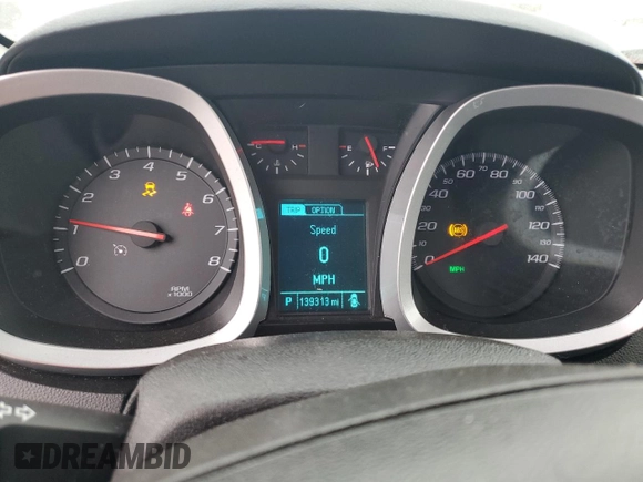 2014 Chevrolet Equinox LT with VIN 2GNFLBE32E6375989, listed as a Copart auction lot 45277025 with 139,313 mi miles and Salvage Title. Bid and sale history available at DreamBid. Image 9.