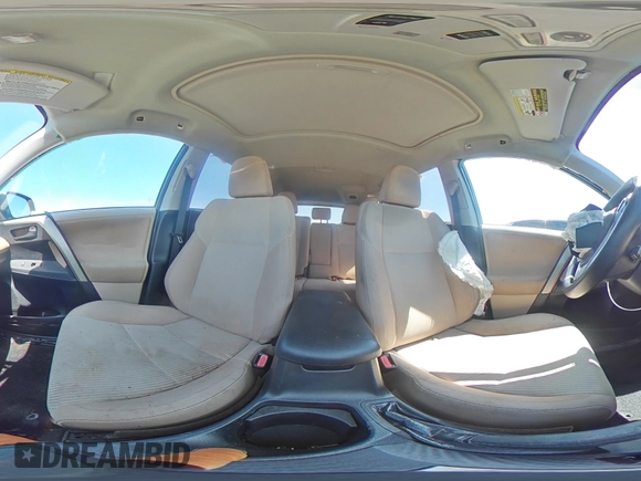 2013 Toyota RAV4 XLE with VIN 2T3RFREV6DW125021, listed as a Copart auction lot 58011425 with 167,139 mi miles and Salvage title. Bid and sale history available at DreamBid. Image 14.