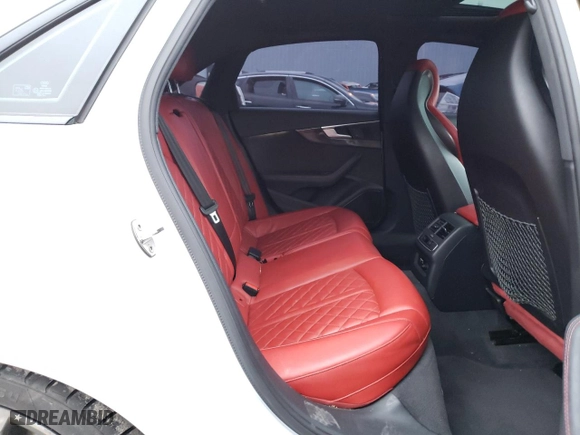 2019 Audi S4 Premium Plus with VIN WAUB4AF46KA078743, listed as a Copart auction lot 38001543 with 58,087 mi miles. Bid and sale history available at carsss.com. Image 10.