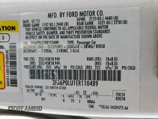 2014 Ford Fusion SE Hybrid with VIN 3FA6P0LU1ER110489, listed as a Copart auction lot 58364095 with 112,605 mi miles and Salvage title. Bid and sale history available at DreamBid. Image 12.