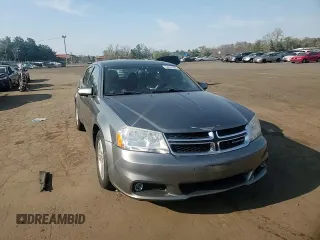 2013 Dodge Avenger SXT with VIN 1C3CDZCBXDN568479, listed as a Copart auction lot 54651885 with 68,989 mi miles and Salvage Title. Bid and sale history available at carsss.com. Image 13.