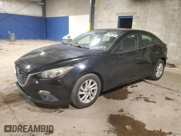 2016 Mazda 3 i Touring with VIN 3MZBM1V74GM254520, listed as a Copart auction lot 62966185 with 99,381 mi miles and Salvage title. Bid and sale history available at DreamBid. Image 1.