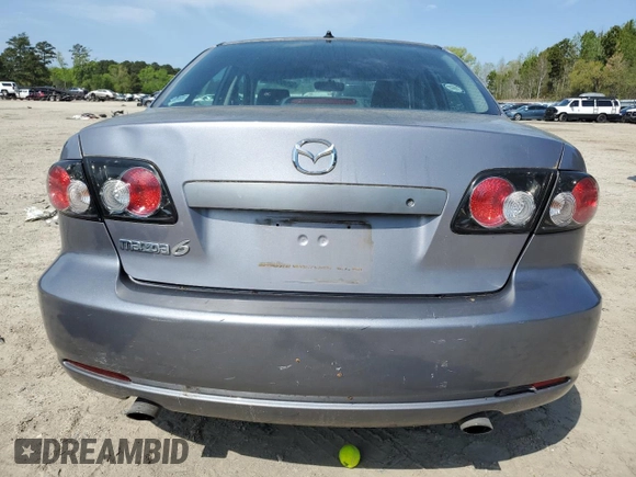 2008 Mazda 6 i Sport VE with VIN 1YVHP80C785M31516, listed as a Copart auction lot 52680865 with 158,902 mi miles and Clean Title. Bid and sale history available at carsss.com. Image 6.