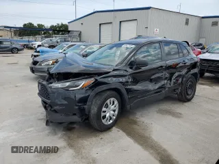 2022 Toyota Corolla Cross L z VIN 7MUAAAAG6NV028169, wystawiony jako Copart lot #60427005 z przebiegiem Nie podano mil oraz Szkoda całkowita • Salvage title. Historia ofert i sprzedaży dostępna na DreamBid. Obrazek 1.