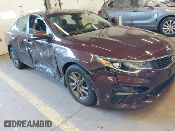 2020 Kia Optima LX with VIN 5XXGT4L3XLG420838, listed as a IAAI auction lot 42057782 with 93,573 mi miles and . Bid and sale history available at DreamBid. Image 6.
