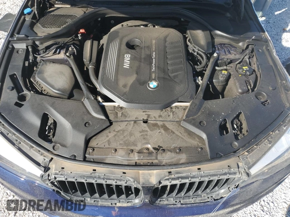 2018 BMW 5 Series 540i with VIN WBAJE5C56JWA93325, listed as a Copart auction lot 49583795 with Not Provided miles and Salvage Title. Bid and sale history available at carsss.com. Image 12.