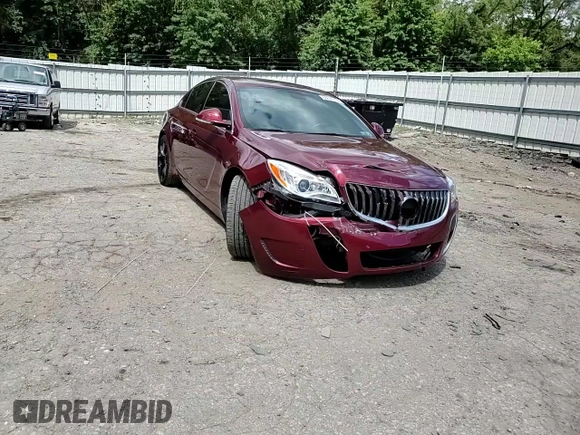 2016 Buick Regal GS with VIN 2G4GV5GX3G9157582, listed as a Copart auction lot 68622714 with 111,842 mi miles and Salvage Title. Bid and sale history available at DreamBid. Image 13.