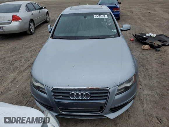 2010 Audi A4 2.0T Prestige with VIN WAUKFAFL7AN040723, listed as a Copart auction lot 61981964 with 0 mi miles and Salvage Title. Bid and sale history available at carsss.com. Image 5.