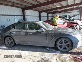 2020 Genesis G70 2.0T with VIN KMTG44LA3LU046192, listed as a IAAI auction lot 41377476 with 35,956 mi miles and . Bid and sale history available at DreamBid. Image 14.