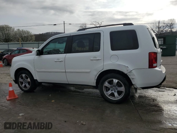 2015 Honda Pilot EX-L with VIN 5FNYF3H63FB026680, listed as a Copart auction lot 49238895 with 97,183 mi miles and Salvage Title. Bid and sale history available at carsss.com. Image 2.