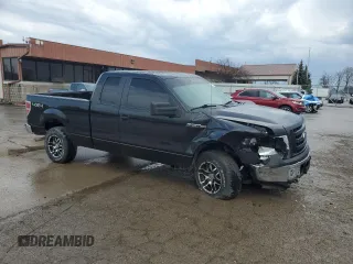 2011 Ford F-150 XL with VIN 1FTEX1EM7BFA25349, listed as a Copart auction lot 50865165 with 140,824 mi miles and Salvage title. Bid and sale history available at DreamBid. Image 4.