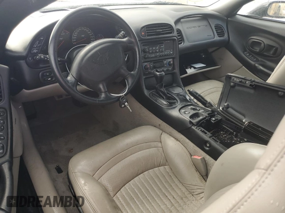 2003 Chevrolet Corvette with VIN 1G1YY32G535115264, listed as a Copart auction lot 77983894 with 0 mi miles and Non Repairable. Bid and sale history available at carsss.com. Image 8.