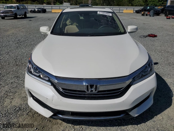 2017 Honda Accord Hybrid EX-L with VIN JHMCR6F54HC019958, listed as a Copart auction lot 51985465 with 49,079 mi miles and Salvage Title. Bid and sale history available at carsss.com. Image 5.