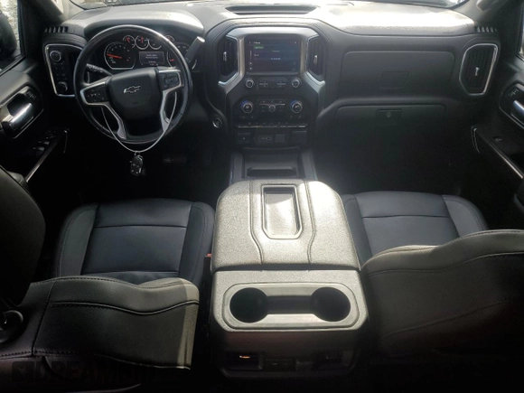 2021 Chevrolet Silverado 1500 RST with VIN 1GCUYEEL8MZ225519, listed as a Copart auction lot 43184385 with 71,378 mi miles and Salvage Title. Bid and sale history available at carsss.com. Image 8.