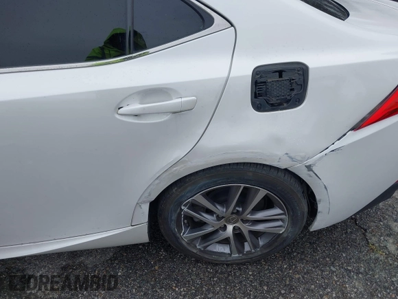 2019 Lexus IS with VIN JTHBA1D25K5093447, listed as a IAAI auction lot 41776912 with 61,761 mi miles. Bid and sale history available at carsss.com. Image 6.