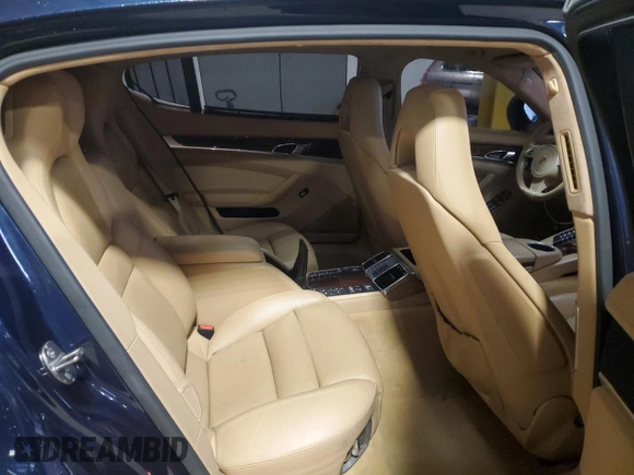 2014 Porsche Panamera 4S Executive with VIN WP0BB2A7XEL062022, listed as a Copart auction lot 52533055 with 66,192 mi miles and Salvage Title. Bid and sale history available at DreamBid. Image 10.