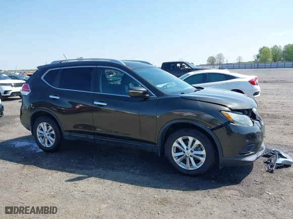 2015 Nissan Rogue S with VIN 5N1AT2MT9FC788825, listed as a IAAI auction lot 41900531 with 101,090 mi miles. Bid and sale history available at carsss.com. Image 13.