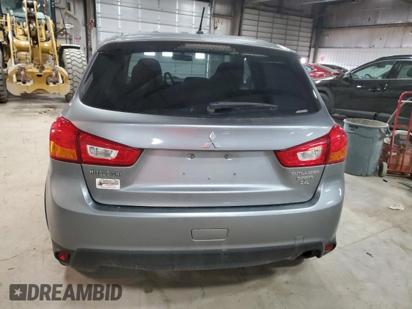 2016 Mitsubishi Outlander Sport 2.4 ES with VIN JA4AR3AW8GZ047498, listed as a Copart auction lot 50261675 with 167,598 mi miles and Salvage Title. Bid and sale history available at carsss.com. Image 6.