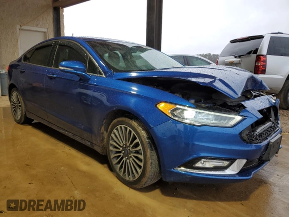 2017 Ford Fusion Titanium with VIN 3FA6P0K96HR124793, listed as a Copart auction lot 43467465 with 153,934 mi miles and Salvage Title. Bid and sale history available at carsss.com. Image 4.