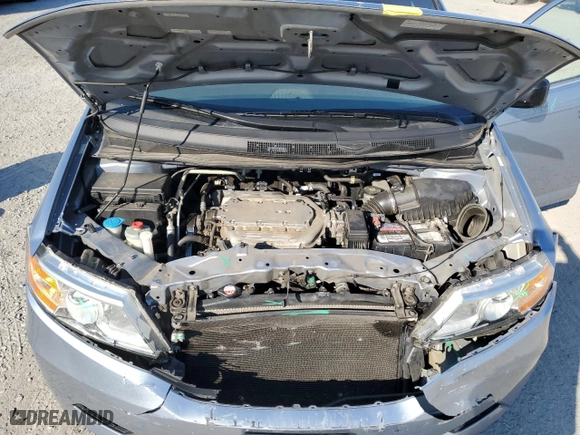 2012 Honda Odyssey EX with VIN 5FNRL5H47CB034896, listed as a Copart auction lot 46398095 with 117,275 mi miles and Salvage Title. Bid and sale history available at carsss.com. Image 12.