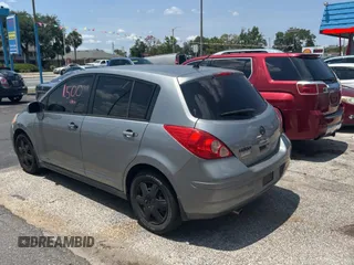 2009 Nissan Versa S with VIN 3N1BC13E19L499018, listed as a Copart auction lot 56711385 with 196,451 mi miles and Clean Title. Bid and sale history available at DreamBid. Image 3.