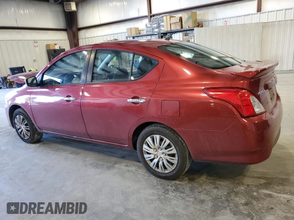 2016 Nissan Versa SV with VIN 3N1CN7AP2GL899110, listed as a Copart auction lot 48454855 with 182,247 mi miles and Salvage Title. Bid and sale history available at carsss.com. Image 2.