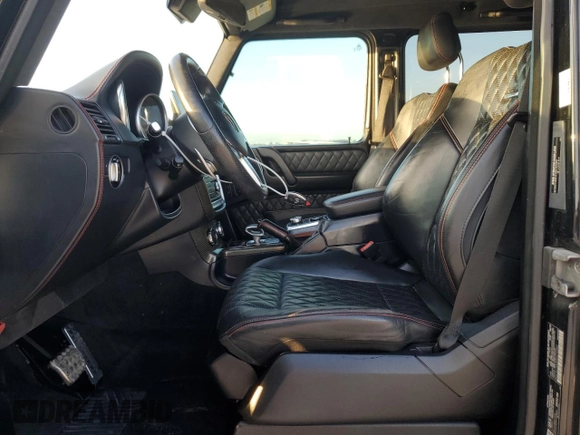 2017 Mercedes-Benz G-Class AMG G 63 with VIN WDCYC7DFXHX276880, listed as a Copart auction lot 76984264 with 91,955 mi miles and Salvage Title. Bid and sale history available at carsss.com. Image 7.