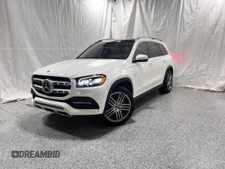 2020 Mercedes-Benz GLS 450 z VIN 4JGFF5KEXLA253920, wystawiony jako Copart lot #60090855 z przebiegiem 82 329 mil mil oraz Czysty tytuł • Clean title. Historia ofert i sprzedaży dostępna na DreamBid. Obrazek 2.