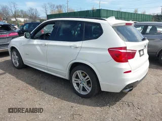 2014 BMW X3 xDrive35i with VIN 5UXWX7C59E0E76908, listed as a IAAI auction lot 41988012 with 83,572 mi miles and . Bid and sale history available at DreamBid. Image 3.