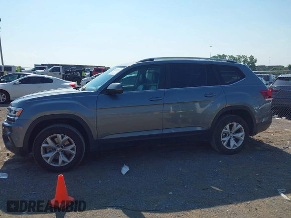 2019 Volkswagen Atlas SE with VIN 1V2WR2CA4KC620074, listed as a IAAI auction lot 42657399 with 75,306 mi miles and . Bid and sale history available at DreamBid. Image 14.