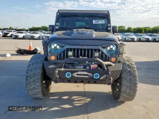 2017 Jeep Wrangler Unlimited Sport z VIN 1C4BJWDG0HL581252, wystawiony jako Copart lot #56397115 z przebiegiem 50 683 mil mil oraz Nie do naprawy • Non repairable. Historia ofert i sprzedaży dostępna na DreamBid. Obrazek 5.