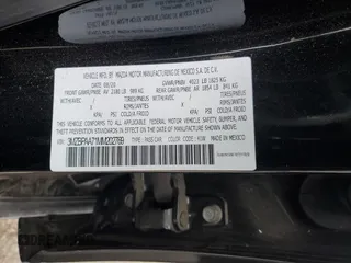 2021 Mazda 3 2.0 with VIN 3MZBPAA71MM202769, listed as a Copart auction lot 43660765 with 93,456 mi miles and Salvage Title. Bid and sale history available at DreamBid. Image 12.