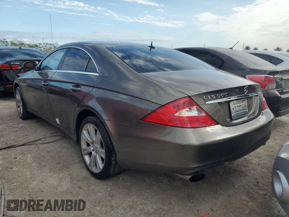 2006 Mercedes-Benz CLS-Class with VIN WDDDJ75X36A015050, listed as a Copart auction lot 78131374 with 0 mi miles and Non Repairable. Bid and sale history available at carsss.com. Image 2.