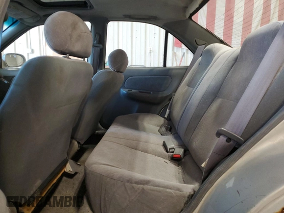 1998 Nissan Sentra XE with VIN 1N4AB41D8WC756485, listed as a Copart auction lot 41413285 with 206,967 mi miles and Salvage title. Bid and sale history available at DreamBid. Image 10.