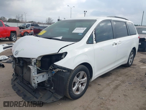 2014 Toyota Sienna LE AAS with VIN 5TDKK3DC6ES526159, listed as a IAAI auction lot 41522210 with 123,563 mi miles and . Bid and sale history available at DreamBid. Image 18.