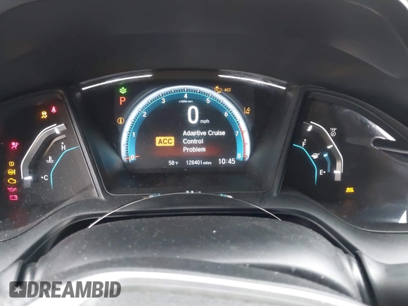 2017 Honda Civic Sedan LX with VIN 19XFC2F68HE212205, listed as a IAAI auction lot 41527843 with 128,401 mi miles. Bid and sale history available at carsss.com. Image 7.
