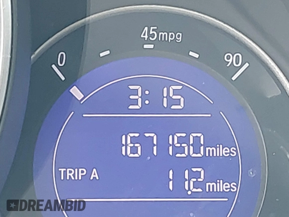 2015 Honda Fit EX-L with VIN 3HGGK5H89FM779891, listed as a IAAI auction lot 42492123 with 167,150 mi miles and . Bid and sale history available at DreamBid. Image 16.