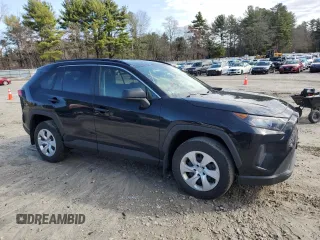 2019 Toyota RAV4 LE with VIN JTMF1RFV8KD002525, listed as a Copart auction lot 49560465 with 28,929 mi miles and Salvage Title. Bid and sale history available at DreamBid. Image 4.