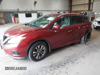 2016 Nissan Murano SL z VIN 5N1AZ2MHXGN116160, wystawiony jako IAAI lot #42241458 z przebiegiem 161 727 mil mil oraz . Historia ofert i sprzedaży dostępna na DreamBid. Obrazek 2.