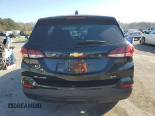 2023 Chevrolet Equinox LS with VIN 3GNAX5EG7PL201272, listed as a Copart auction lot 85886774 with 33,910 mi miles and Salvage title. Bid and sale history available at DreamBid. Image 6.