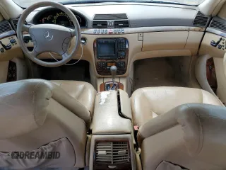 2000 Mercedes-Benz S-Class with VIN WDBNG75J0YA111650, listed as a Copart auction lot 63866844 with 245,363 mi miles and Salvage Title. Bid and sale history available at carsss.com. Image 8.