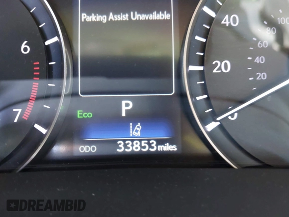 2020 Lexus RX with VIN JTJHZKEA3L2016365, listed as a IAAI auction lot 41615430 with 33,853 mi miles. Bid and sale history available at carsss.com. Image 16.