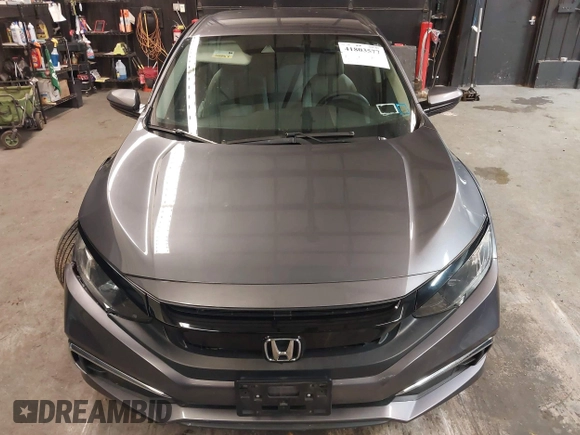 2020 Honda Civic Sedan LX with VIN 2HGFC2F65LH525081, listed as a IAAI auction lot 41803577 with 49,321 mi miles. Bid and sale history available at carsss.com. Image 13.
