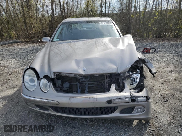 2003 Mercedes-Benz E-Class 3.2L with VIN WDBUF65J33A220573, listed as a Copart auction lot 52085375 with 142,536 mi miles and Salvage Title. Bid and sale history available at carsss.com. Image 5.