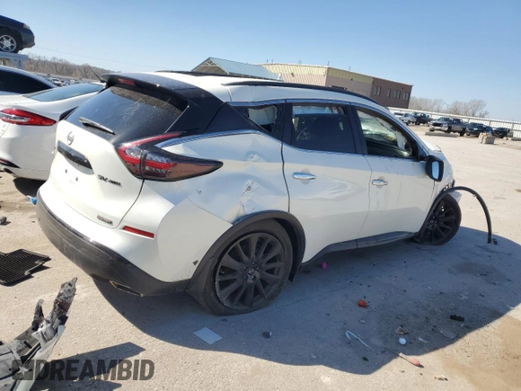 2023 Nissan Murano SV с VIN 5N1AZ2BS5PC110910, выставлен на аукционе Copart как лот 49446465 с пробегом Не указан миль и Списание • Salvage title. История ставок и продаж доступна на DreamBid. Изображение 3.