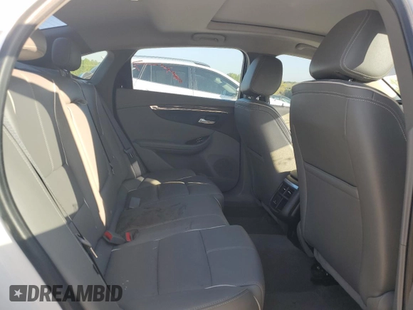 2018 Chevrolet Impala Premier with VIN 2G1125S34J9176438, listed as a Copart auction lot 52972735 with 107,901 mi miles and Salvage Title. Bid and sale history available at DreamBid. Image 10.